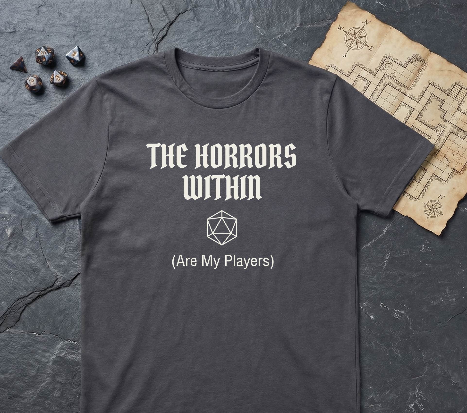Horrors Within T-Shirt — Charcoal