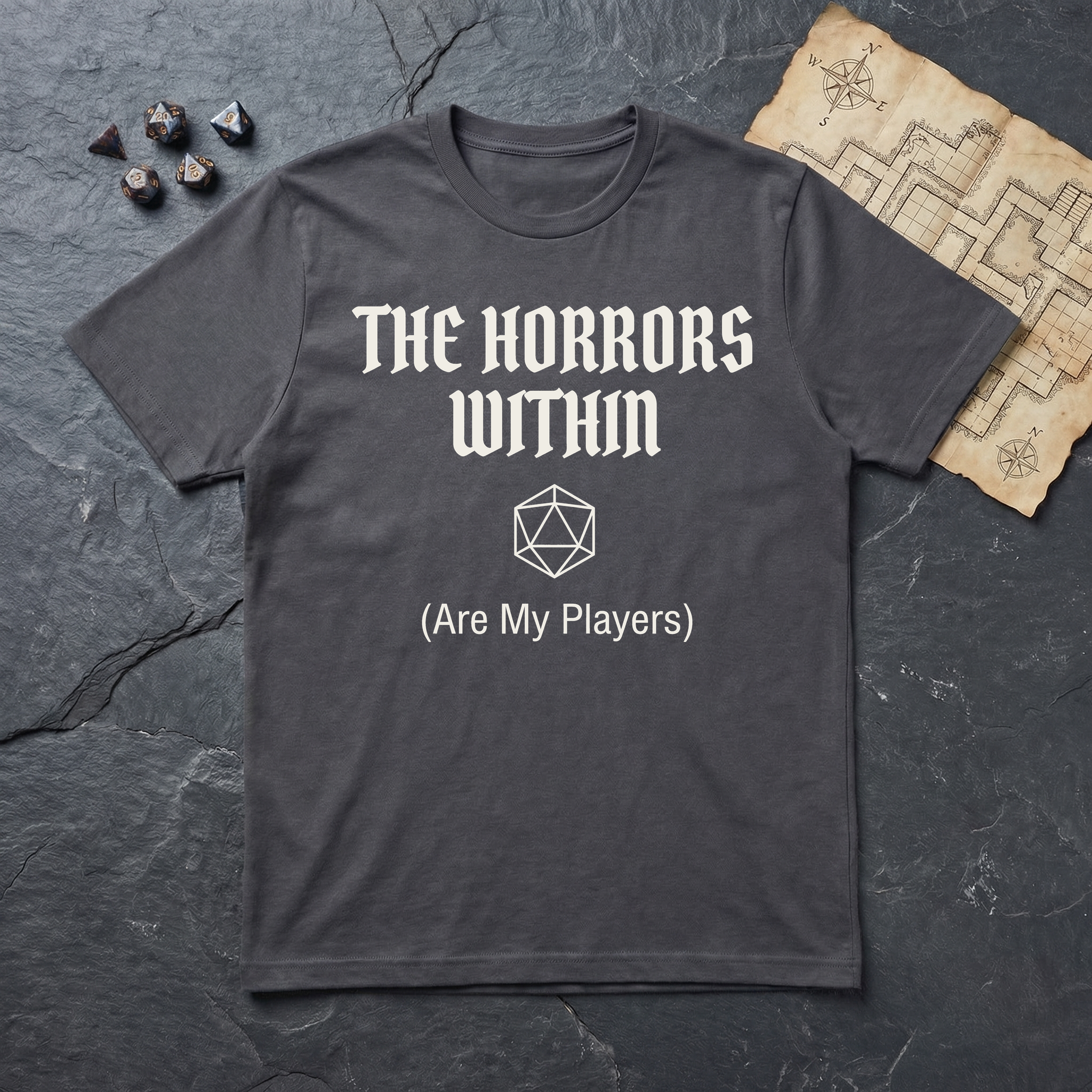 The Horrors Within T-Shirt — Charcoal