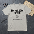 The Horrors Within T-Shirt — Ice Grey