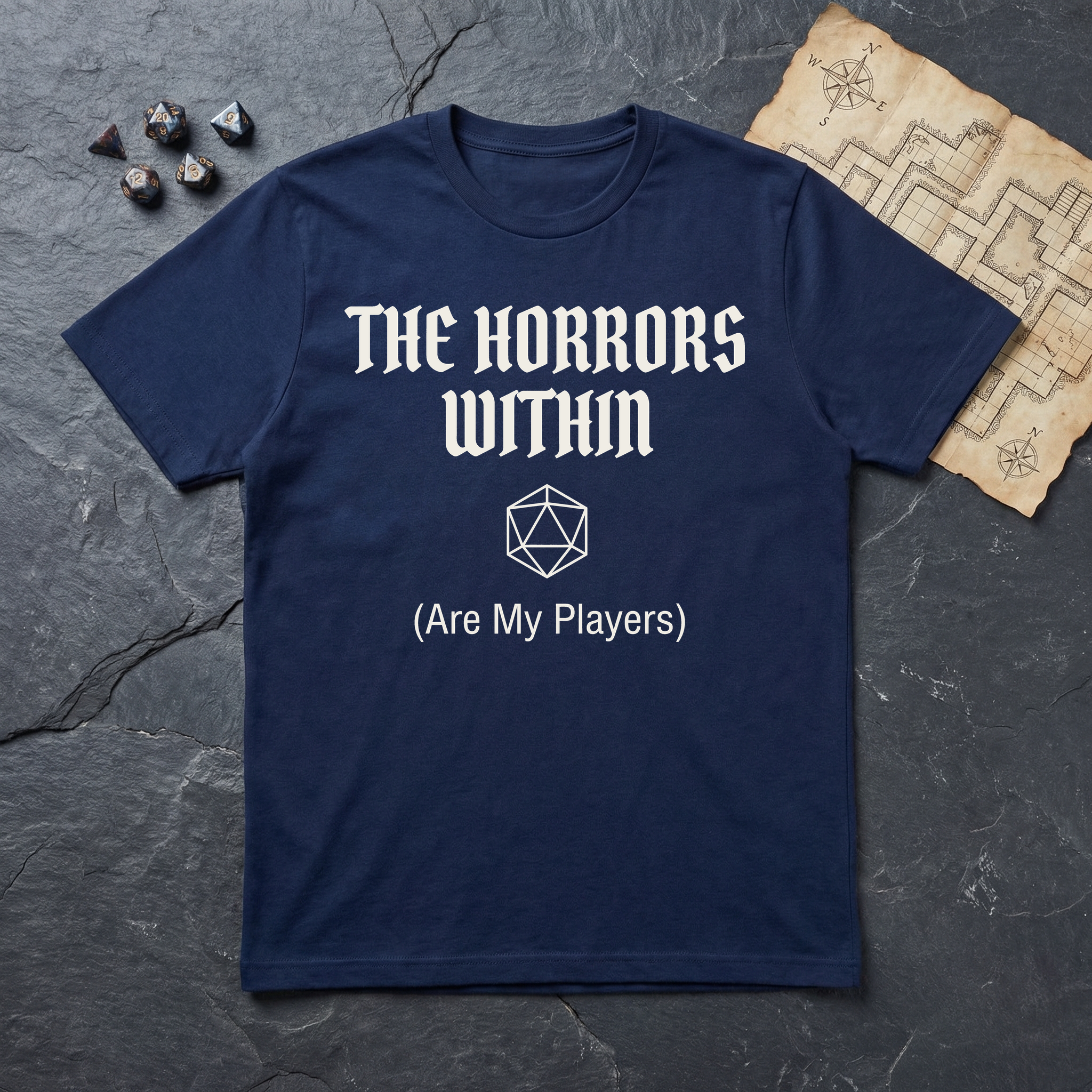 The Horrors Within T-Shirt — Navy