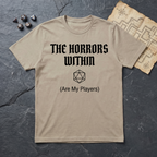 The Horrors Within T-Shirt — Sand