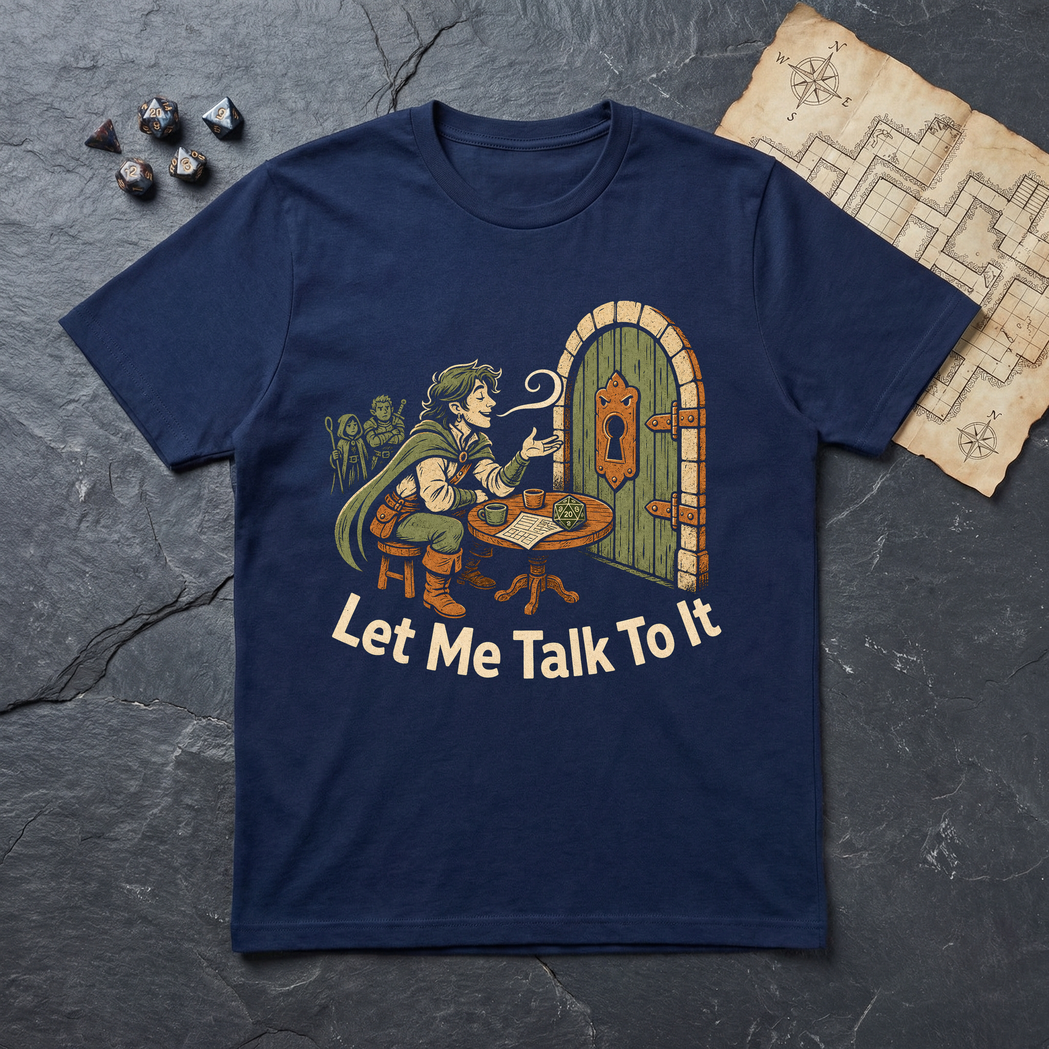 Let Me Talk To It T-Shirt — Navy