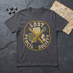 Lost Pencil Society T-Shirt — Charcoal