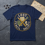 Lost Pencil Society T-Shirt — Navy