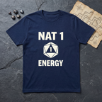 Nat 1 Energy T-Shirt — Navy