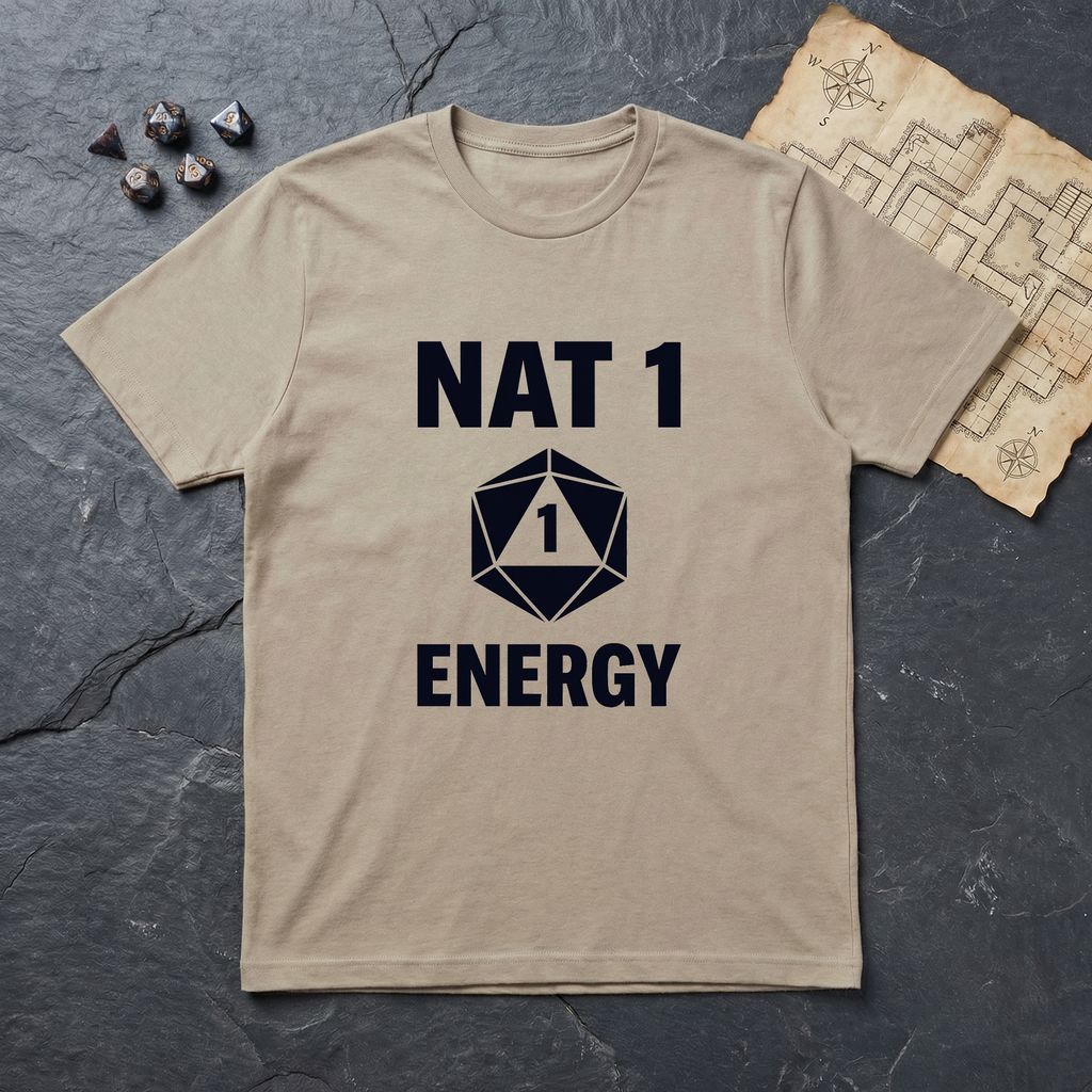 Nat 1 Energy T-Shirt — Sand