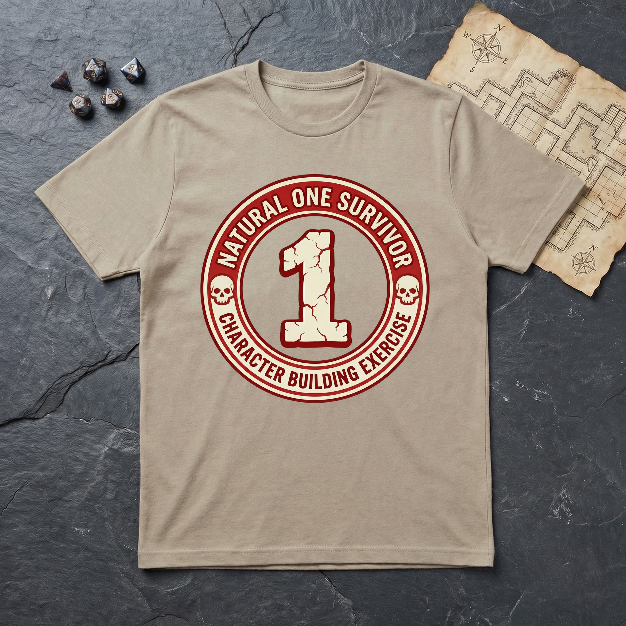 Natural One Survivor T-Shirt — Sand