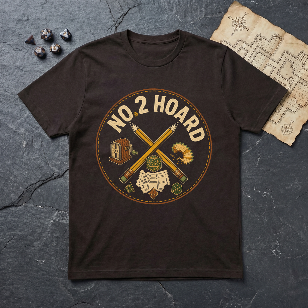 No 2 Hoard T-Shirt — Dark Chocolate