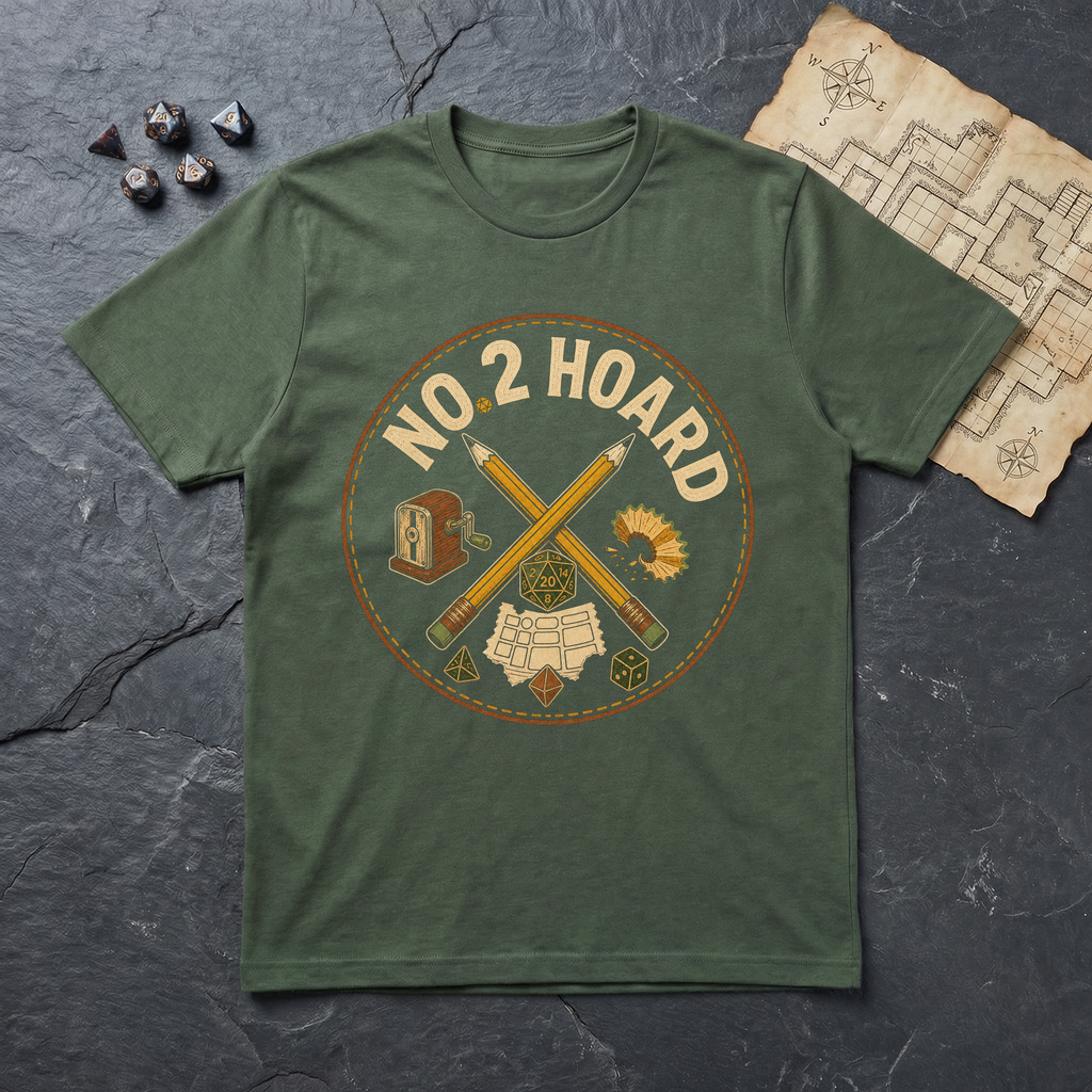 No 2 Hoard T-Shirt — Military Green