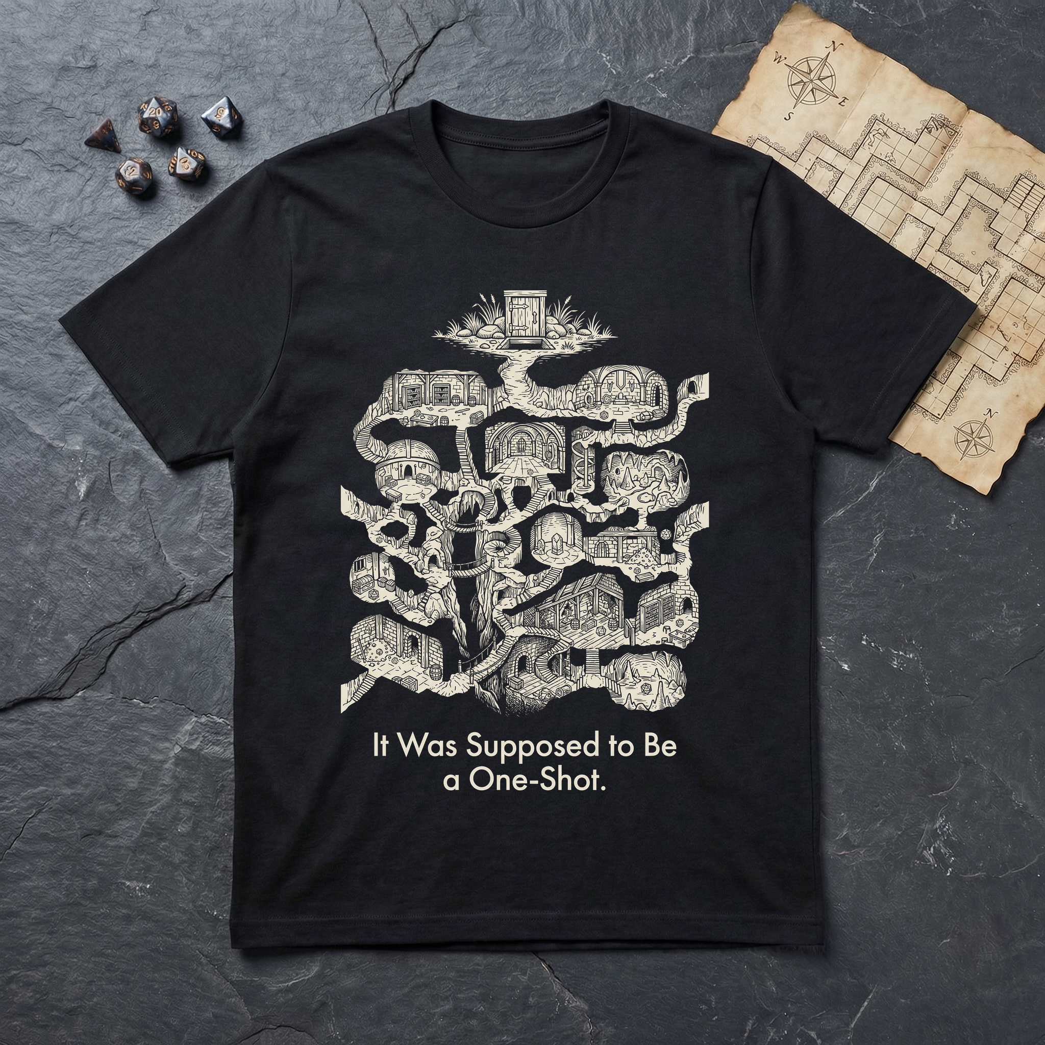 One-Shot T-Shirt — Black