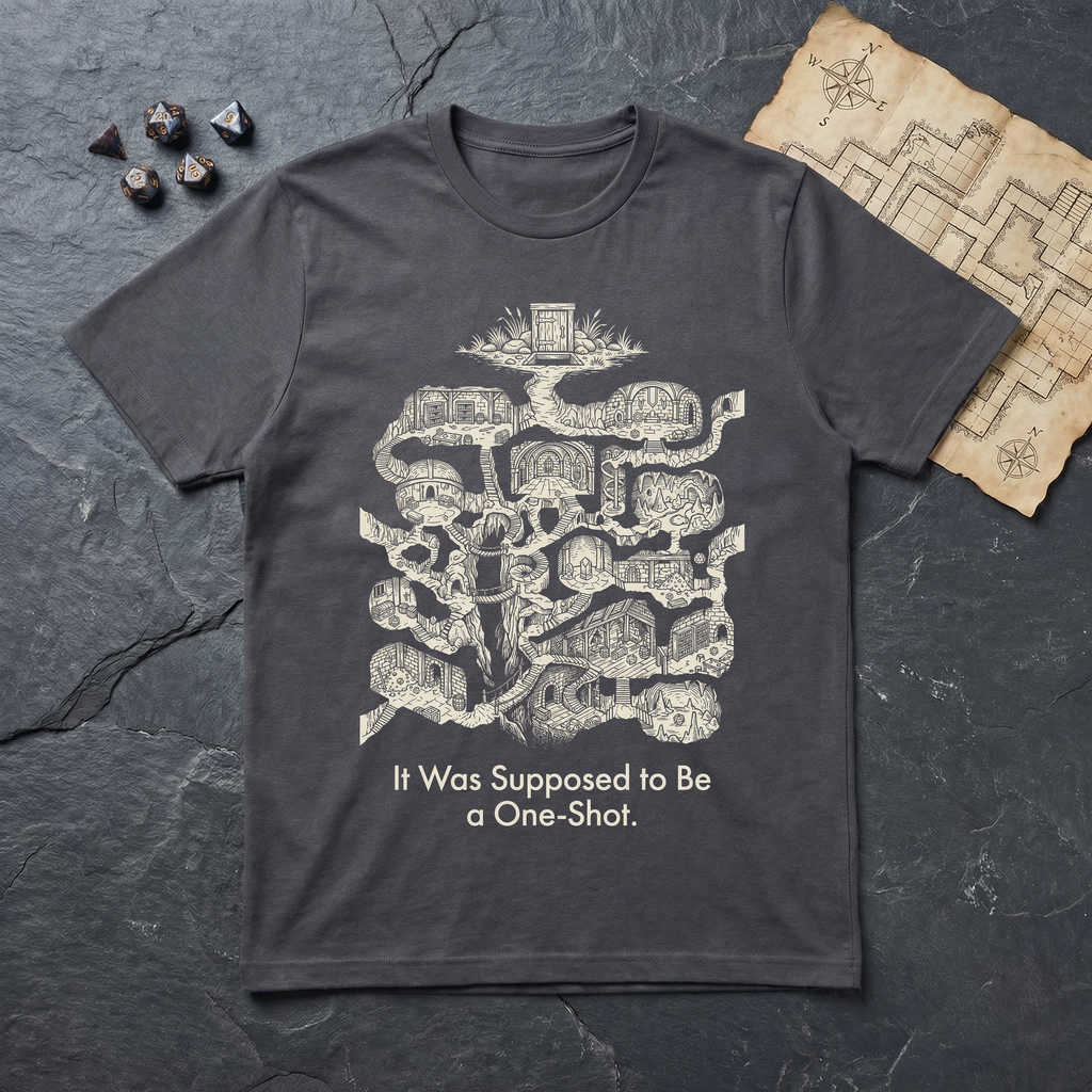 One-Shot T-Shirt — Charcoal