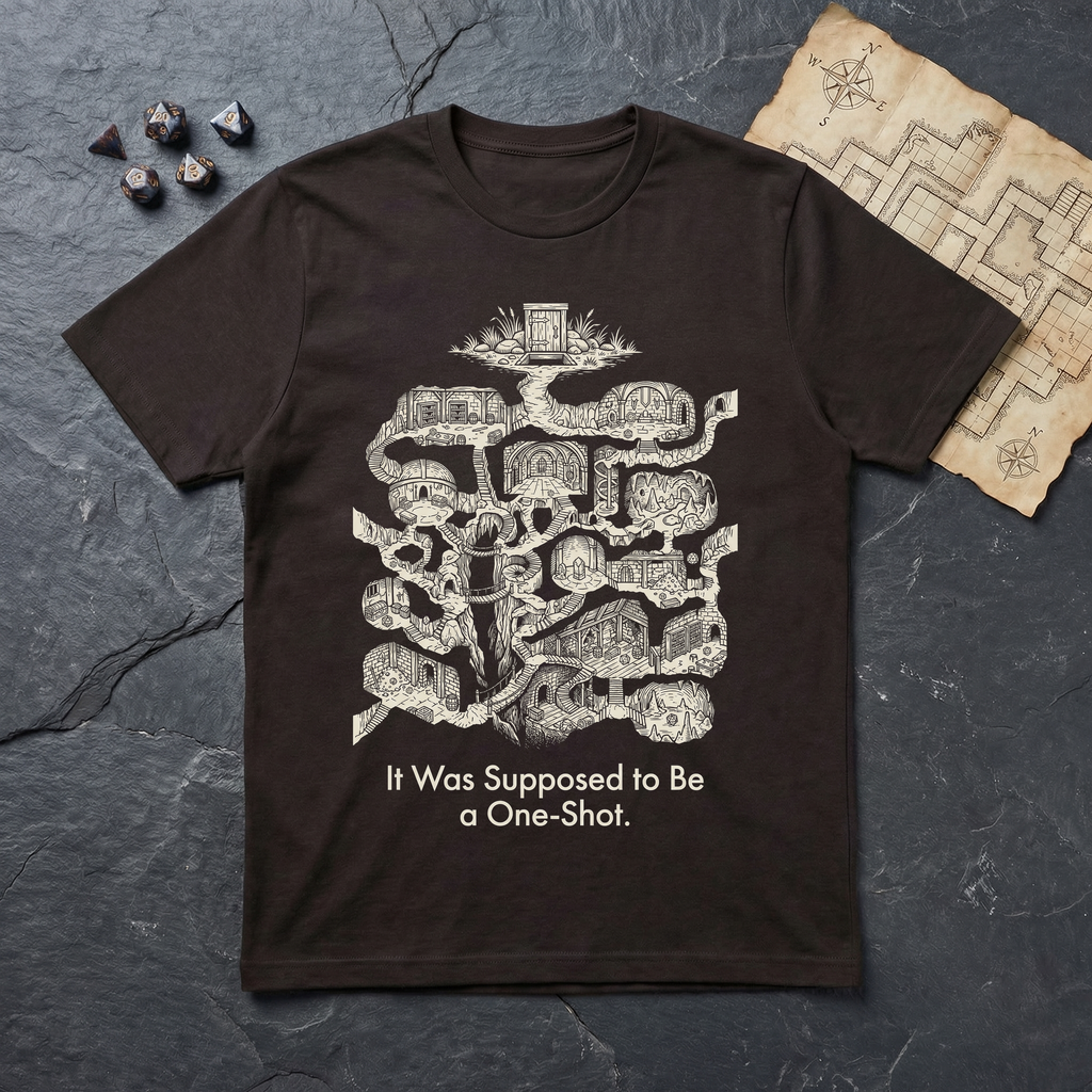 One-Shot T-Shirt — Dark Chocolate