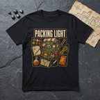 Packing Light T-Shirt — Black