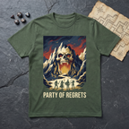 Party of Regrets T-Shirt — Military Green