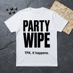 Party Wipe T-Shirt — White