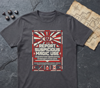 Report Suspicious Magic T-Shirt — Charcoal