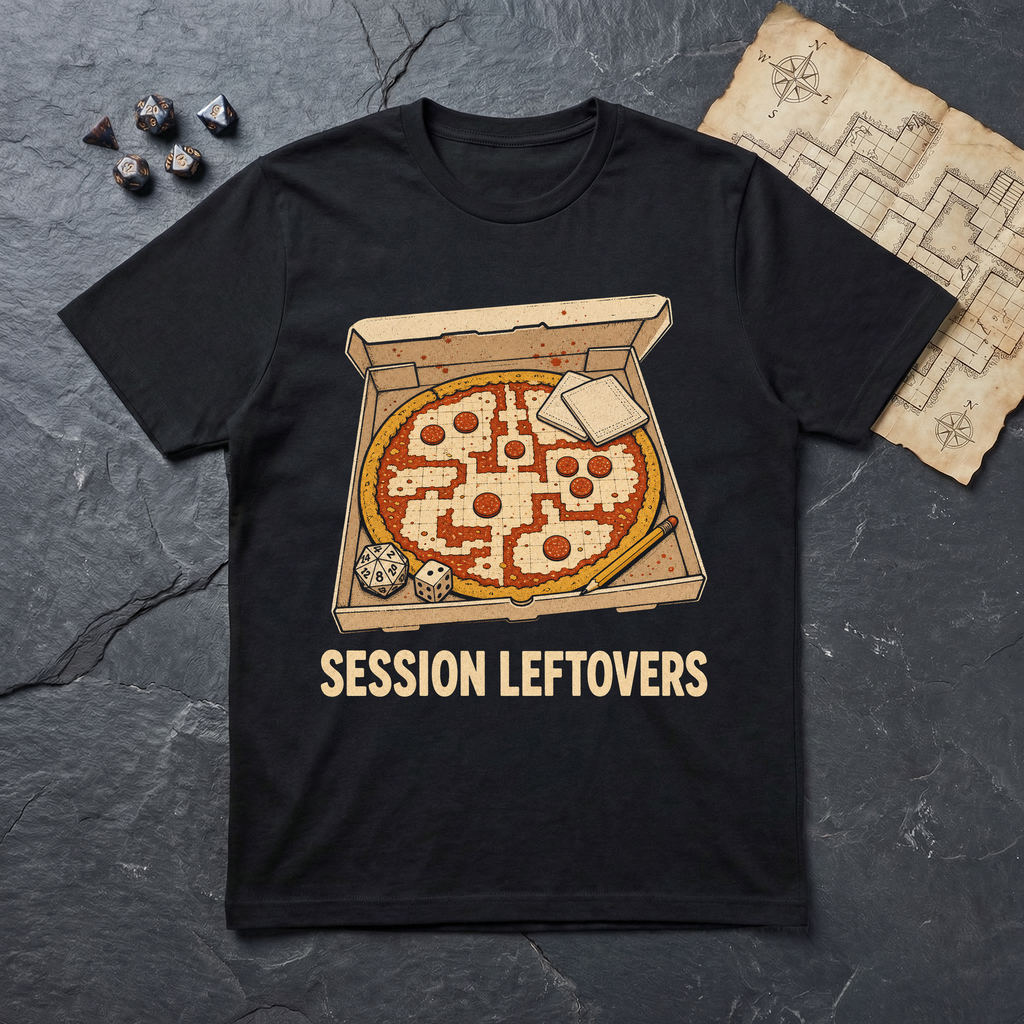 Session Leftovers T-Shirt — Black