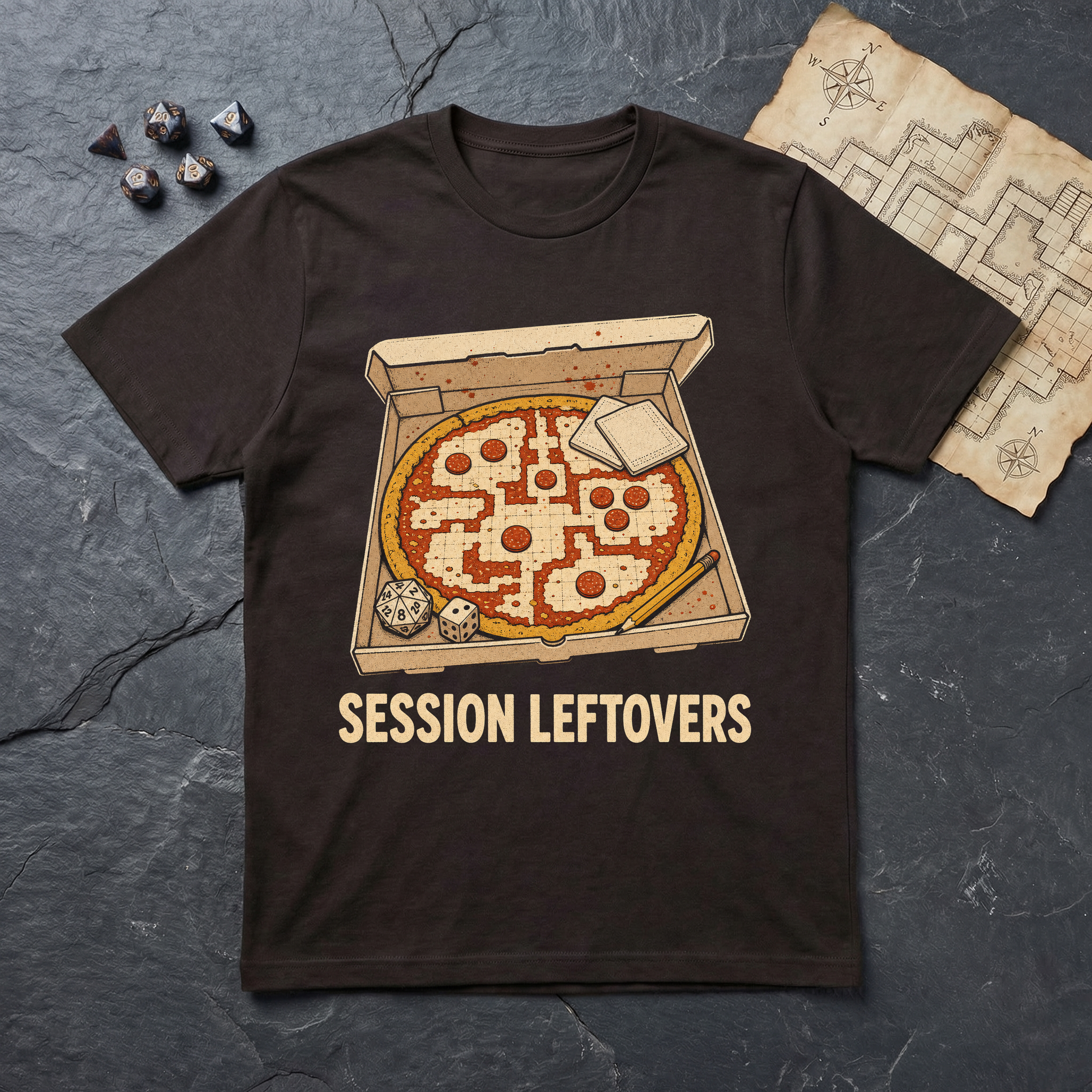 Session Leftovers T-Shirt — Dark Chocolate