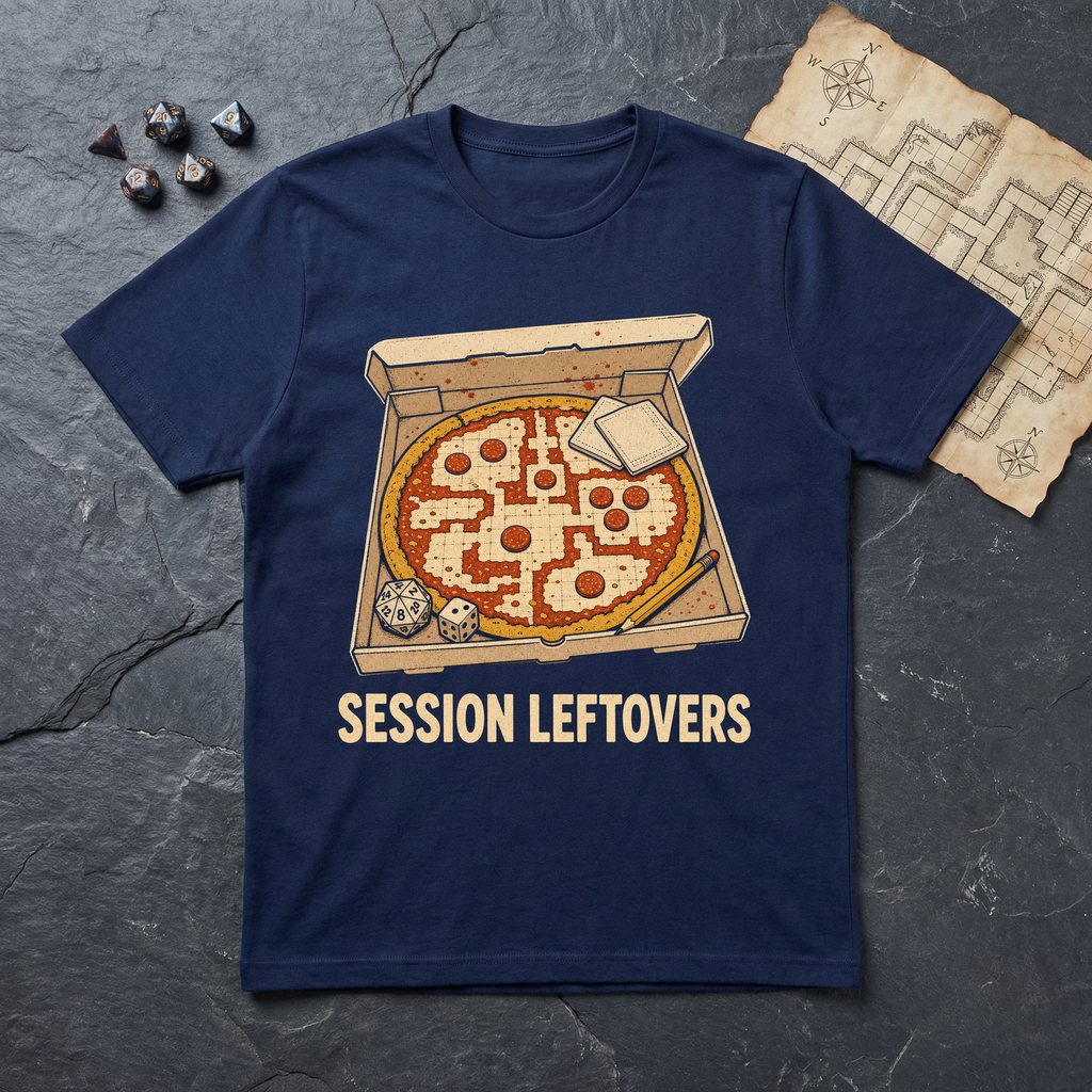 Session Leftovers T-Shirt — Navy