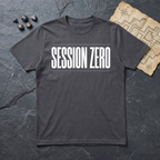 Session Zero T-Shirt — Charcoal