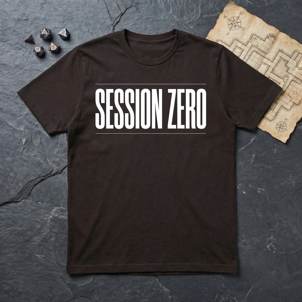 Session Zero T-Shirt — Dark Chocolate