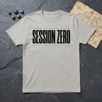 Session Zero T-Shirt — Ice Grey