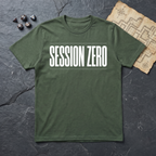 Session Zero T-Shirt — Military Green
