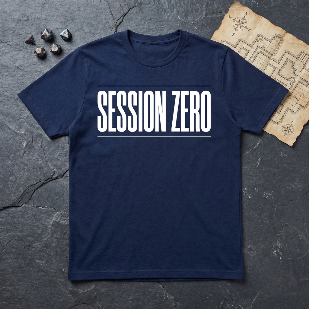 Session Zero T-Shirt — Navy