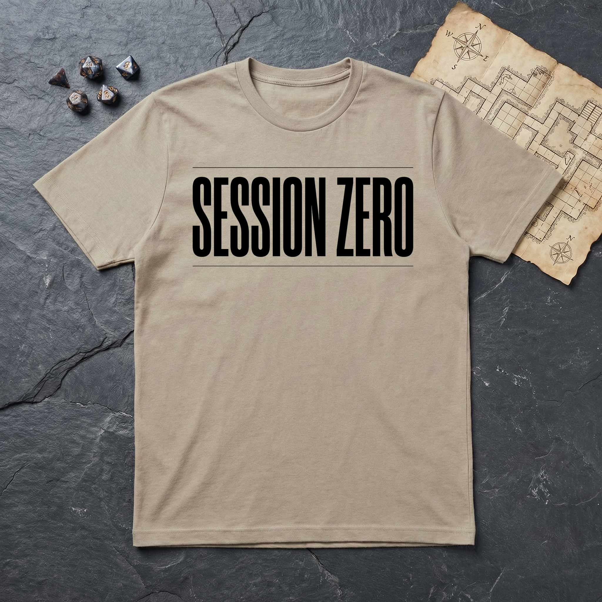 Session Zero T-Shirt — Sand