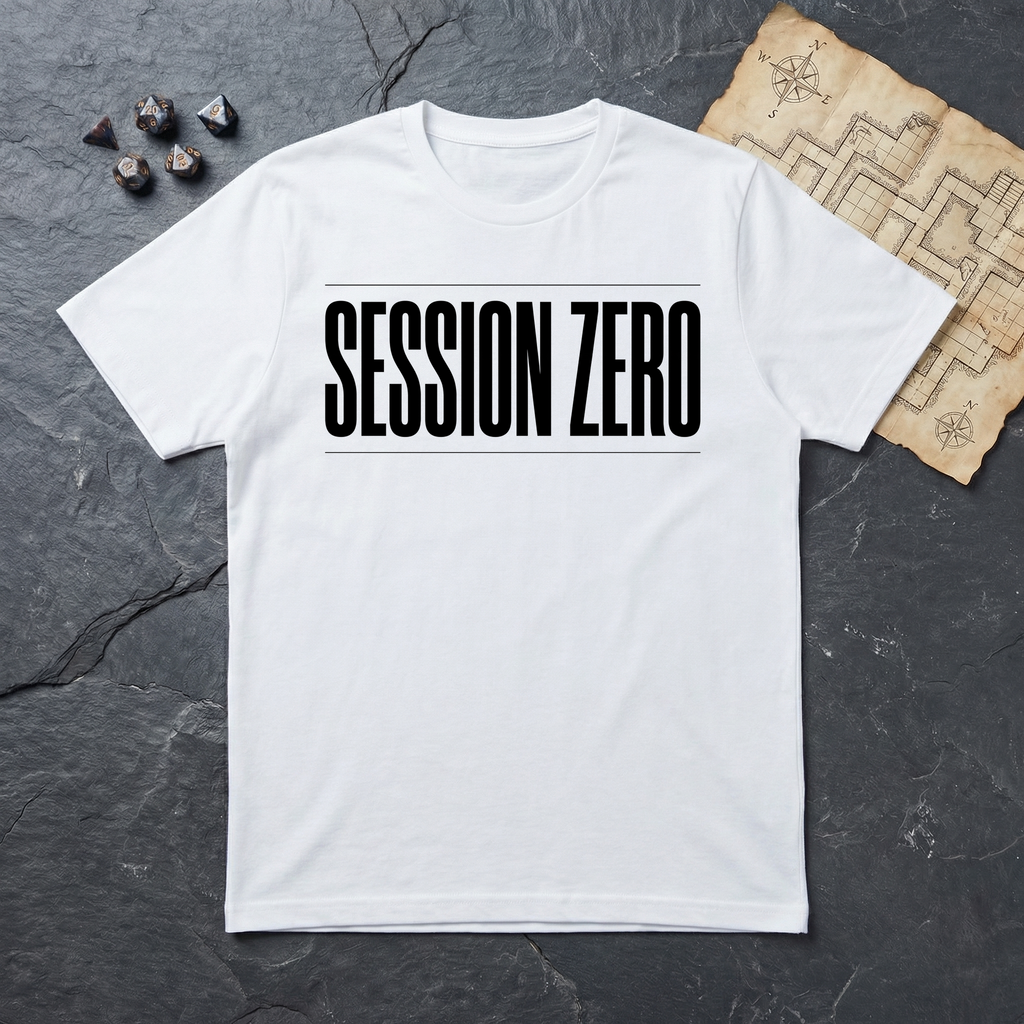 Session Zero T-Shirt — White