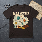 Table Weather T-Shirt — Dark Chocolate