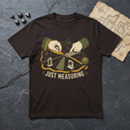 Tape Measure Theater T-Shirt — Dark Chocolate