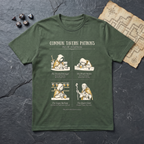 Common Tavern Patrons Field Guide T-Shirt — Military Green