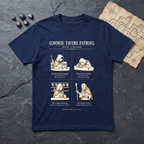 Common Tavern Patrons Field Guide T-Shirt — Navy