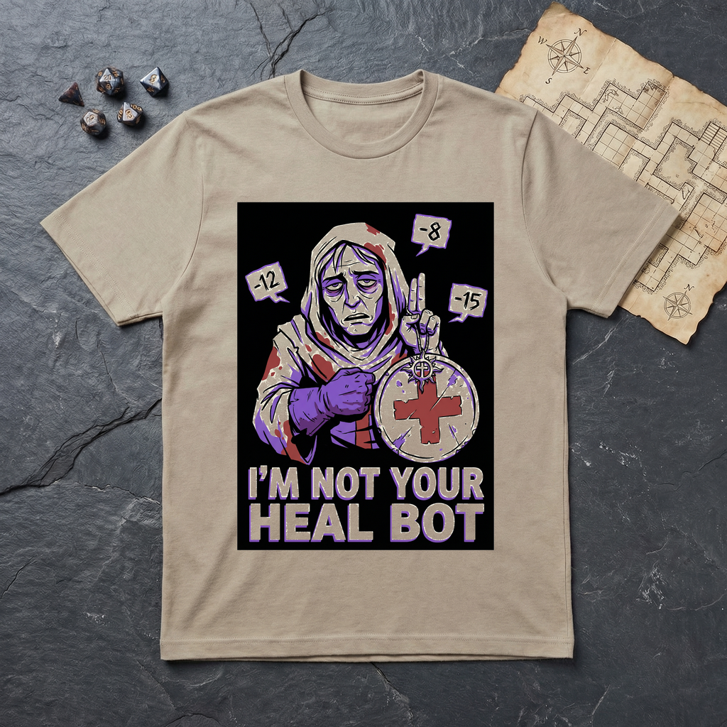 The Last Heal Slot T-Shirt — Sand