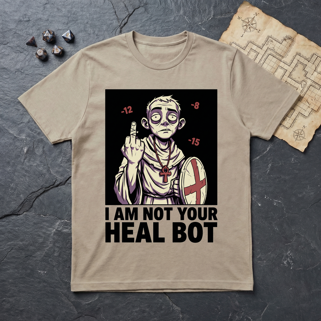 The Last Heal Slot T-Shirt (V2) — Sand