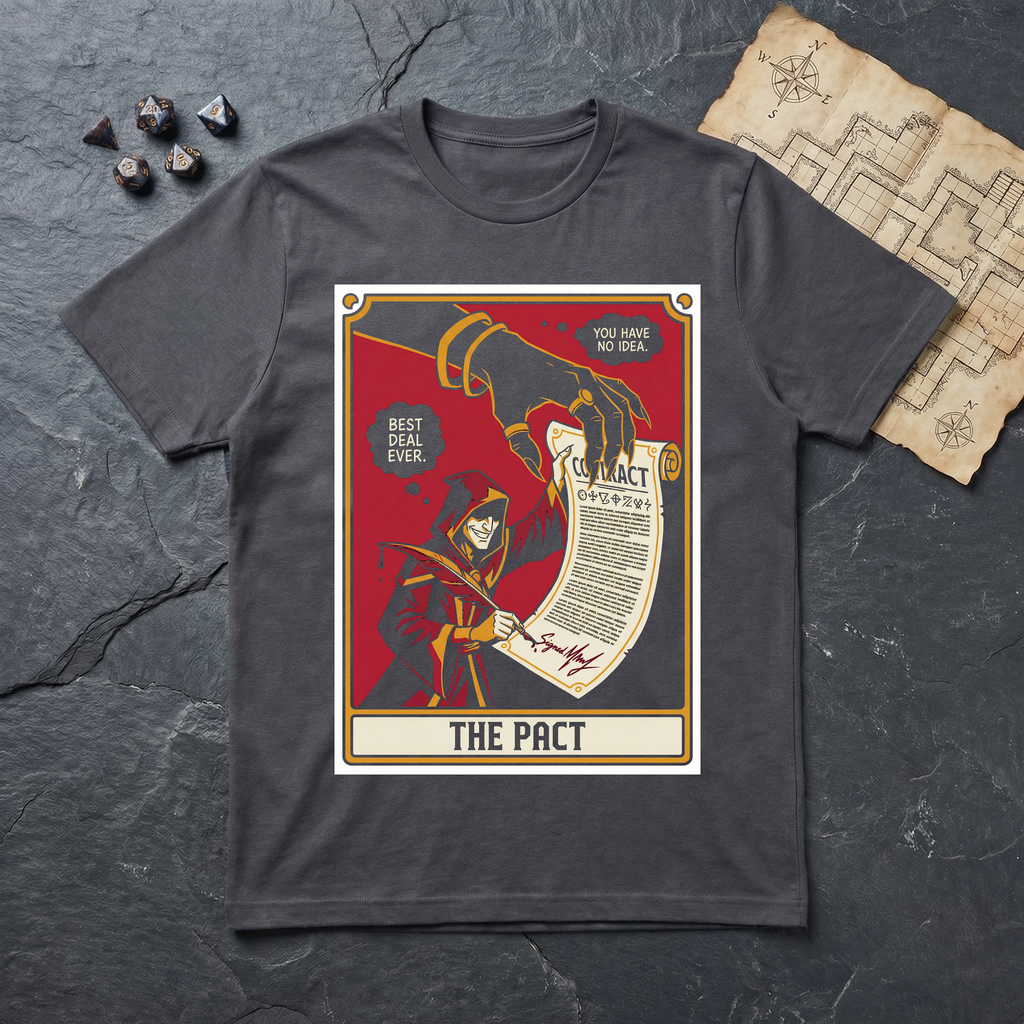 The Pact T-Shirt — Charcoal