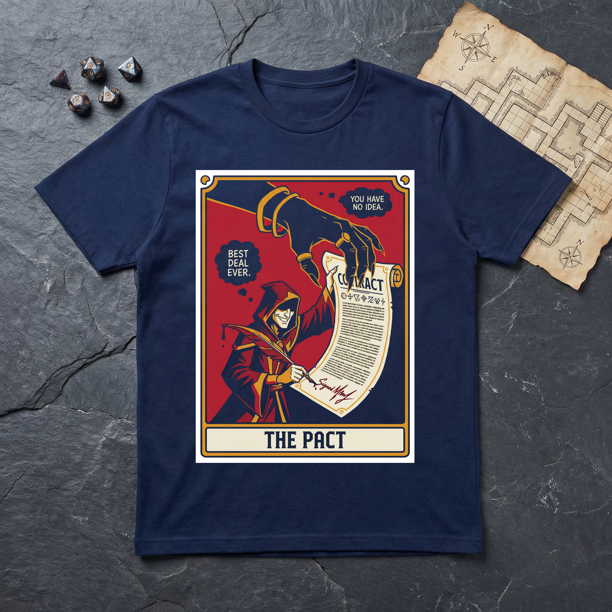 The Pact T-Shirt — Navy