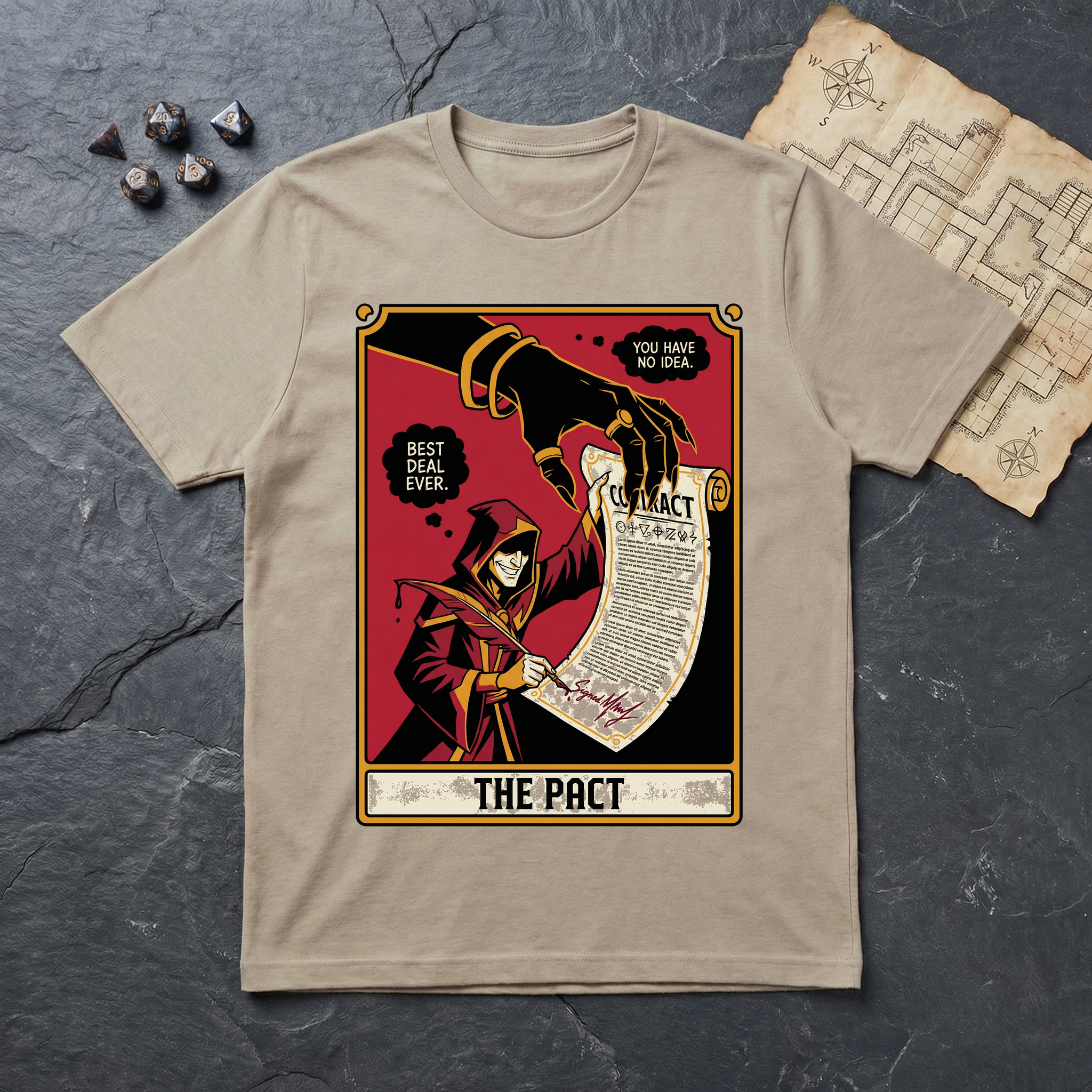 The Pact T-Shirt — Sand