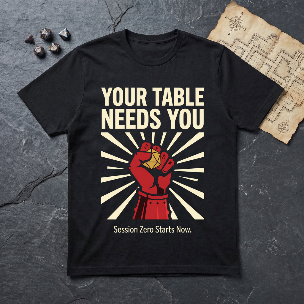 The Summons T-Shirt — Black