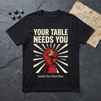 The Summons T-Shirt — Black