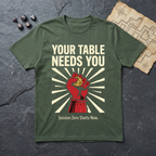 The Summons T-Shirt — Military Green