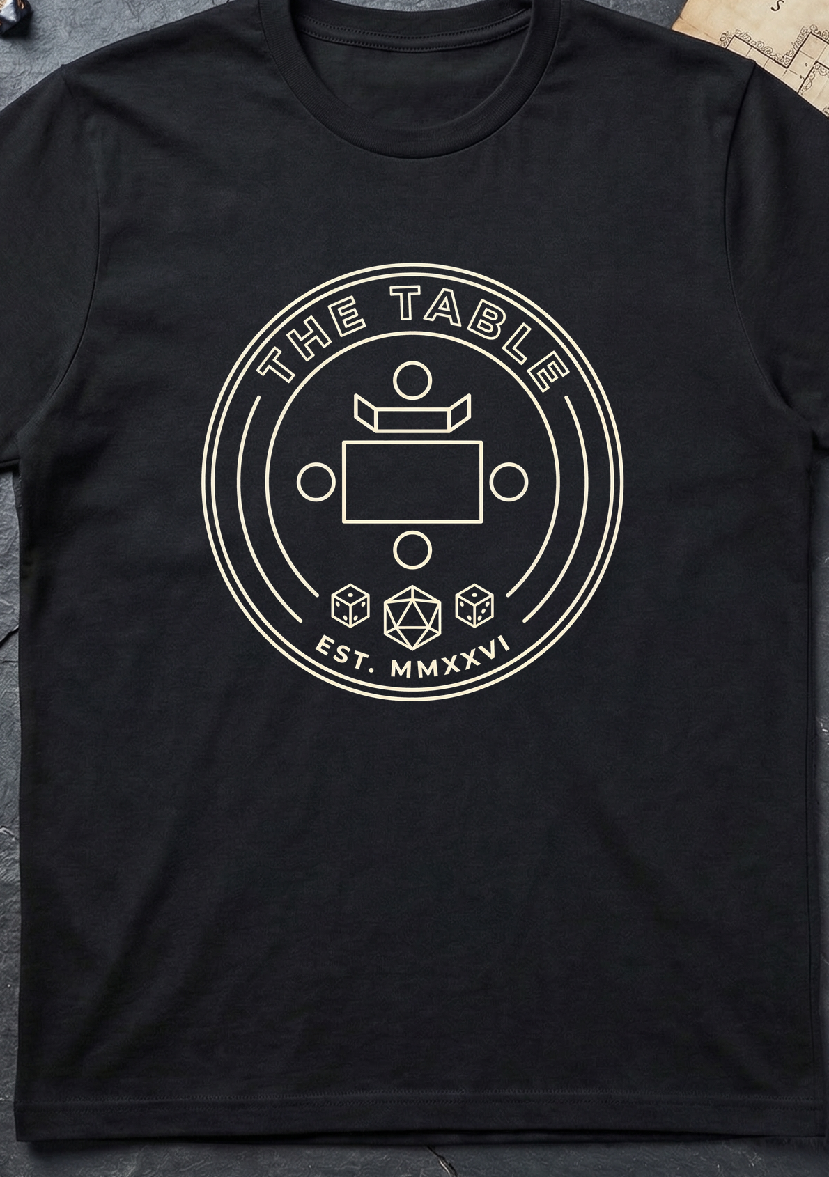 The Table T-Shirt — Black