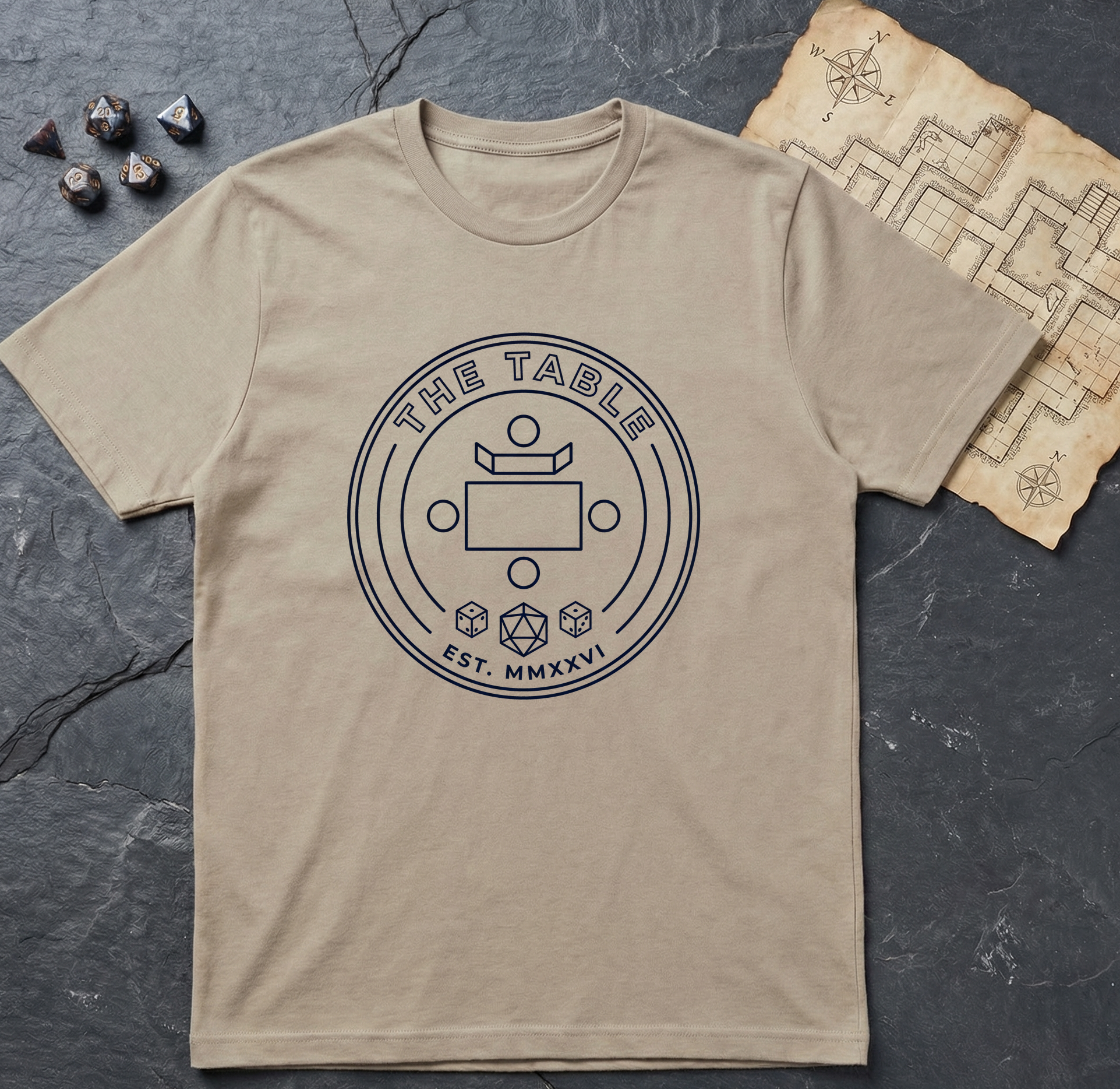 The Table T-Shirt — Sand