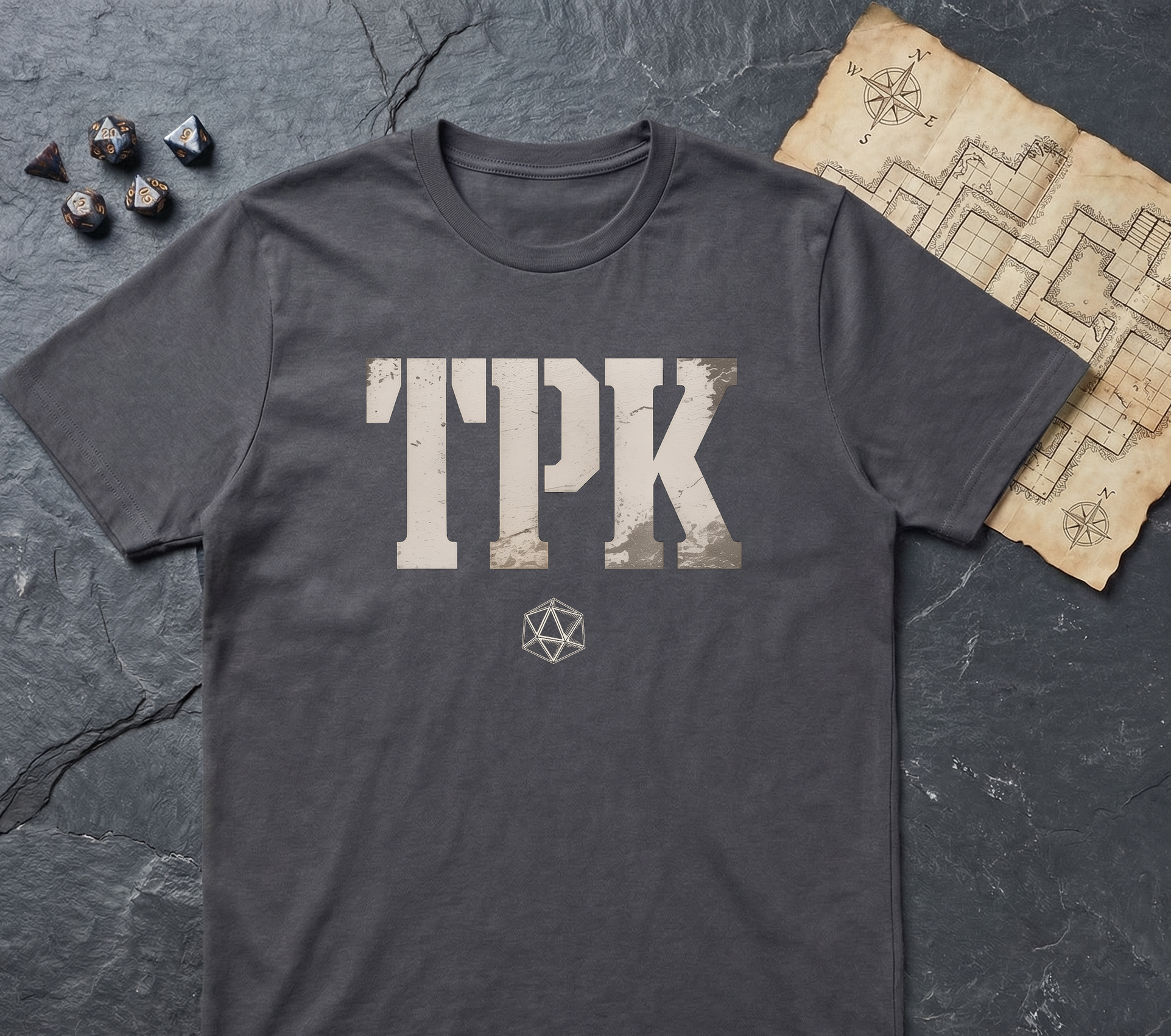 Tpk T-Shirt — Charcoal