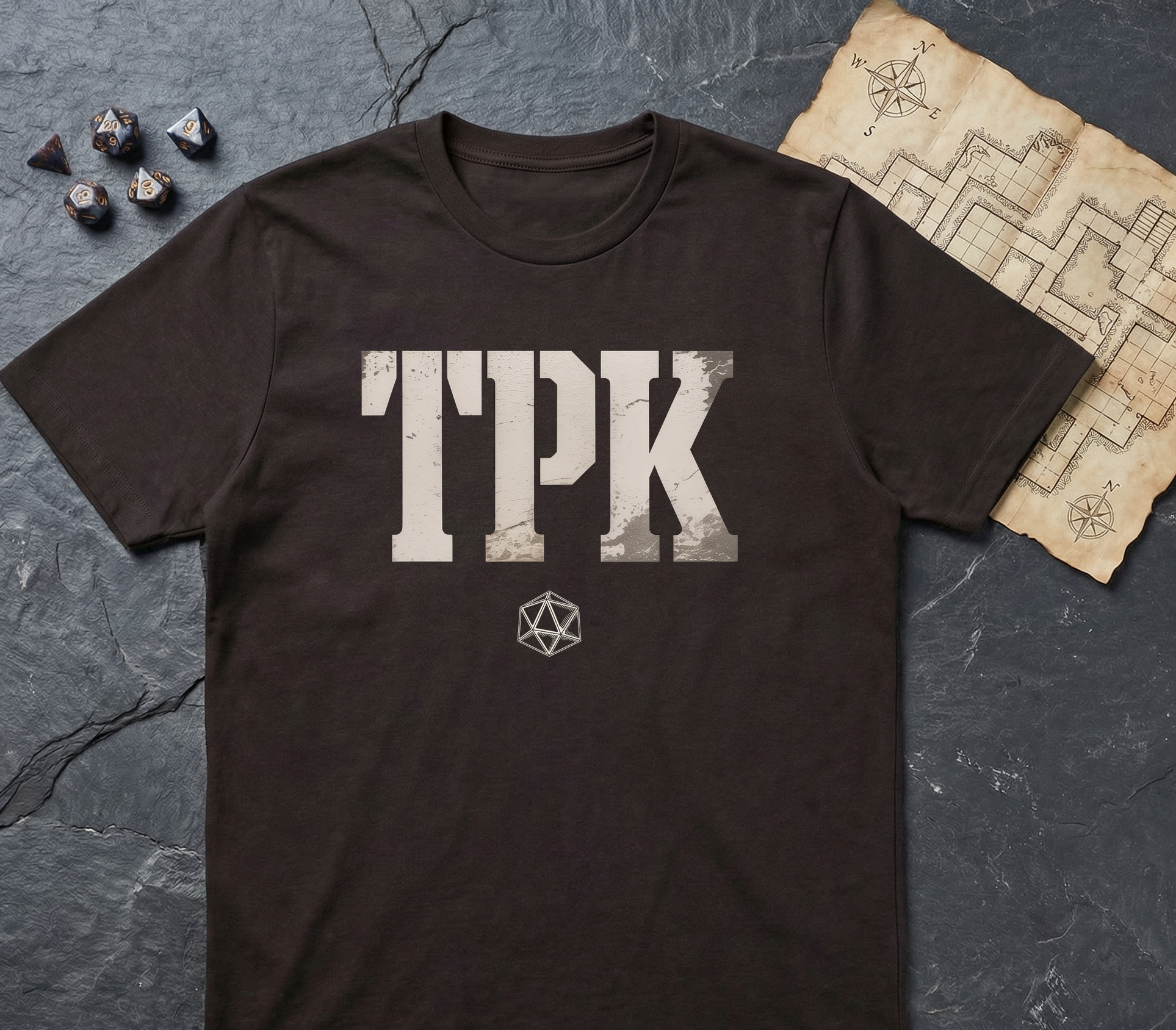 Tpk T-Shirt — Dark Chocolate