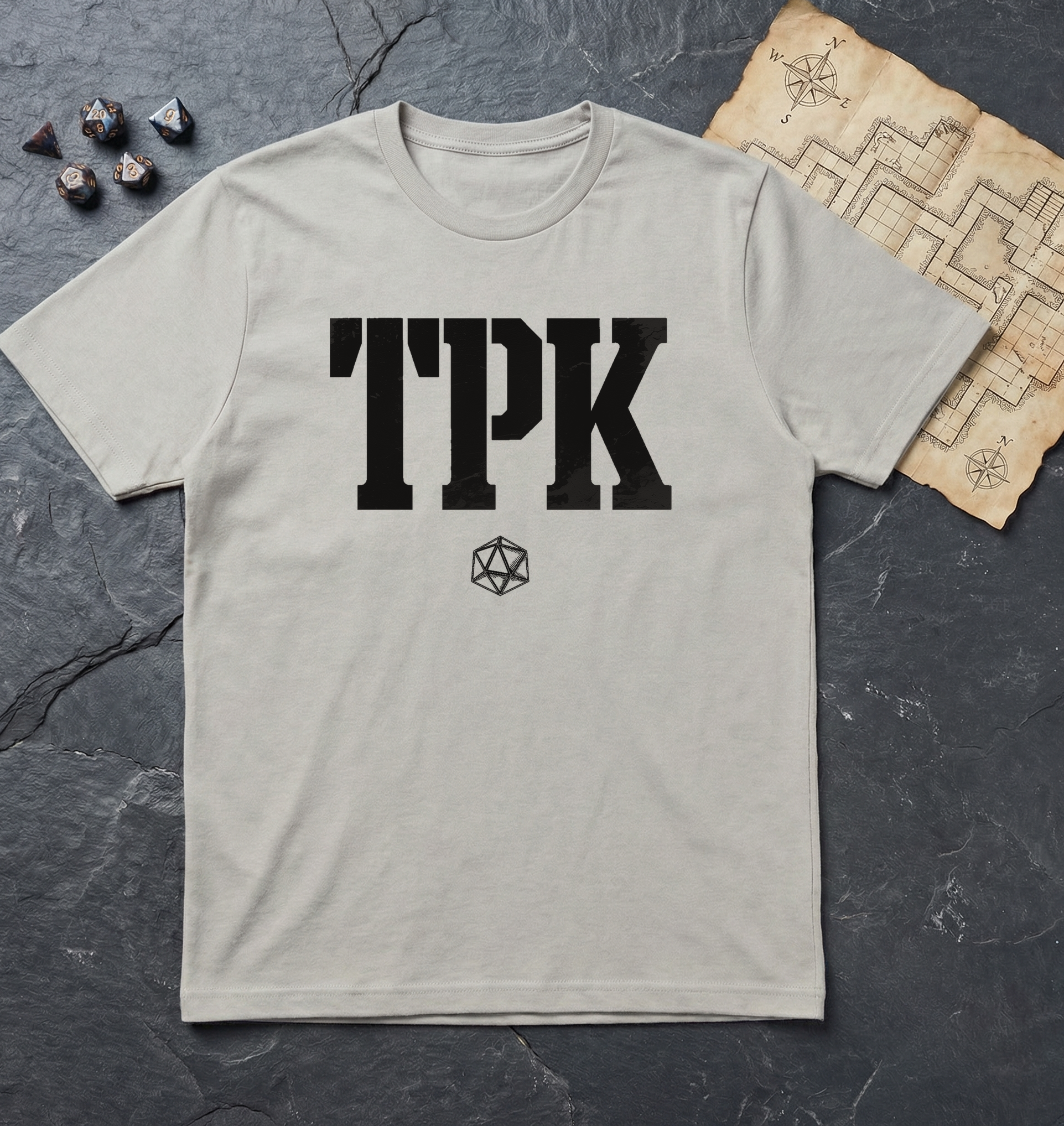 Tpk T-Shirt — Ice Grey