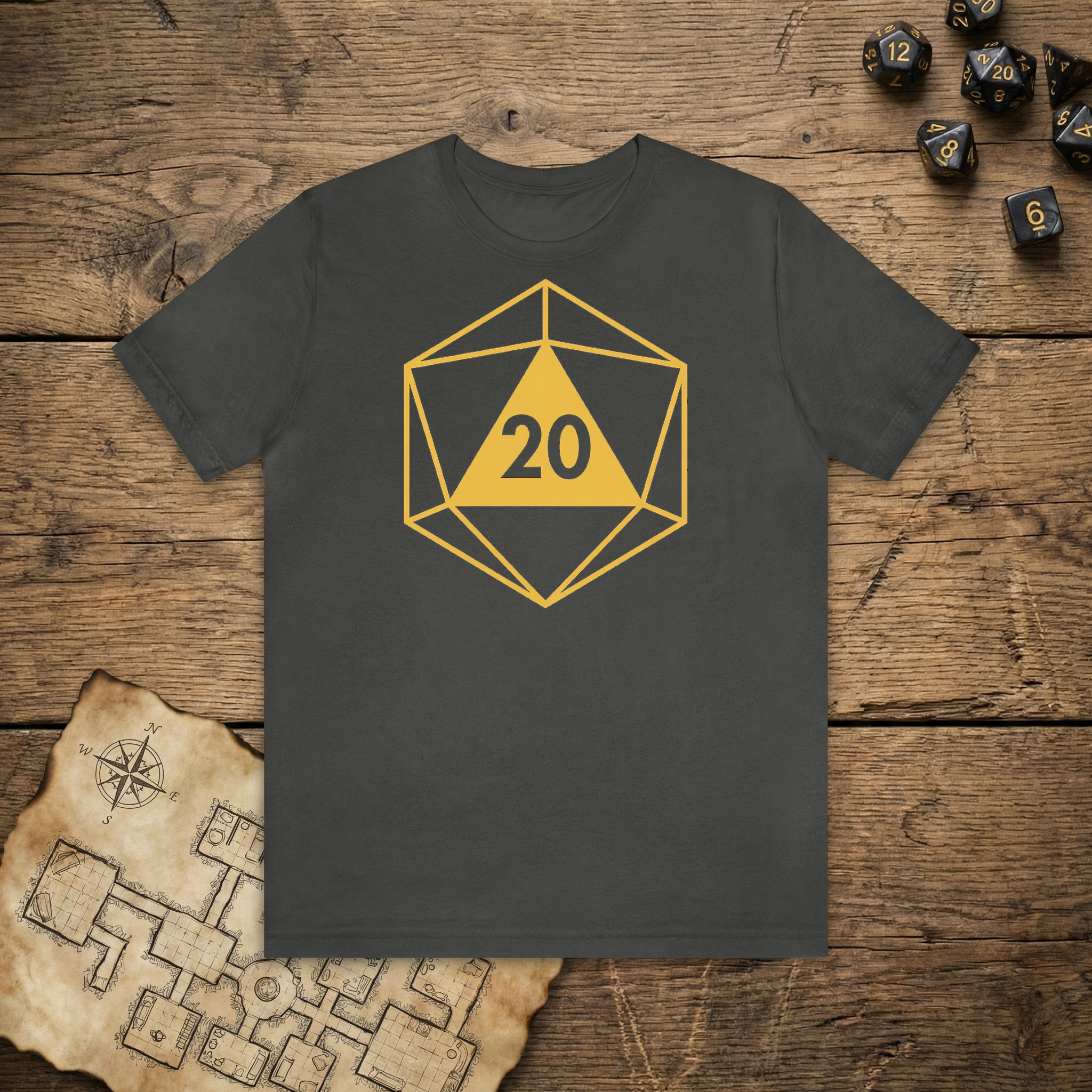 TWENTY T-Shirt — Charcoal