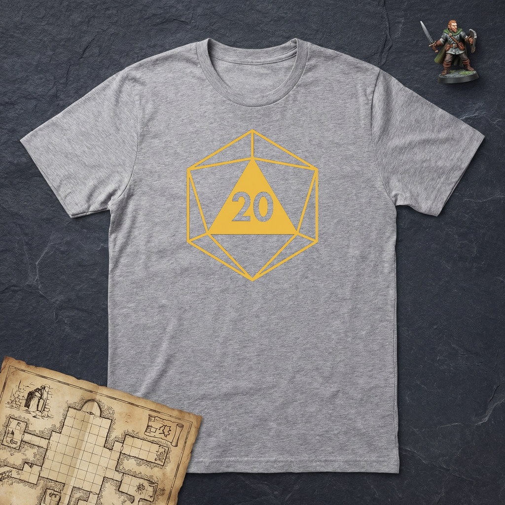 TWENTY T-Shirt — Ice Grey