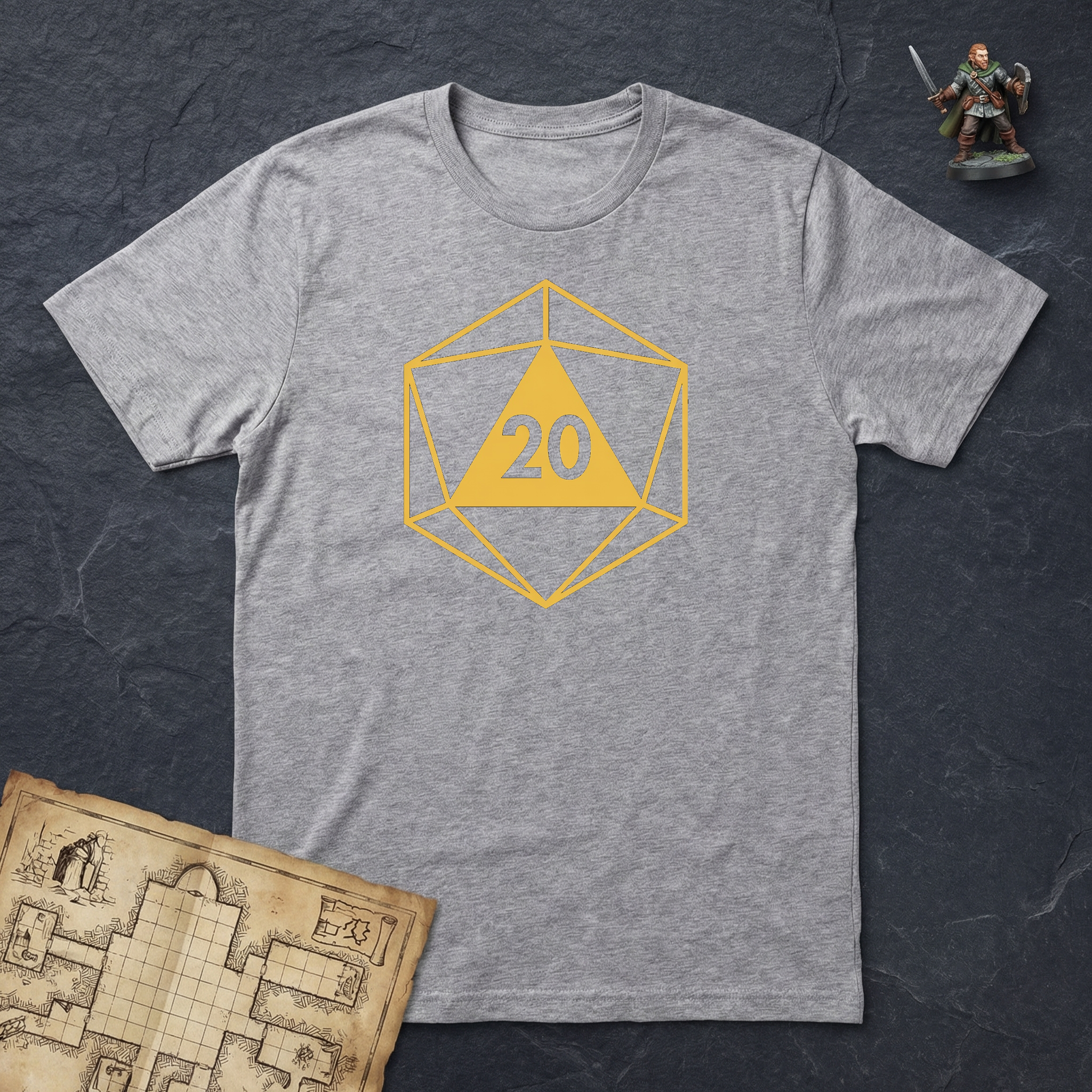TWENTY T-Shirt — Ice Grey